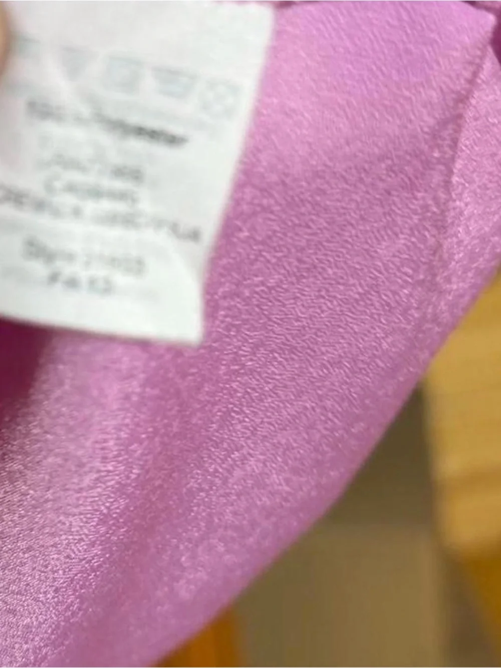J.Crew Lavender Silky Sleeveless Blouse with Half Button-Up Front & Pockets Sz 6